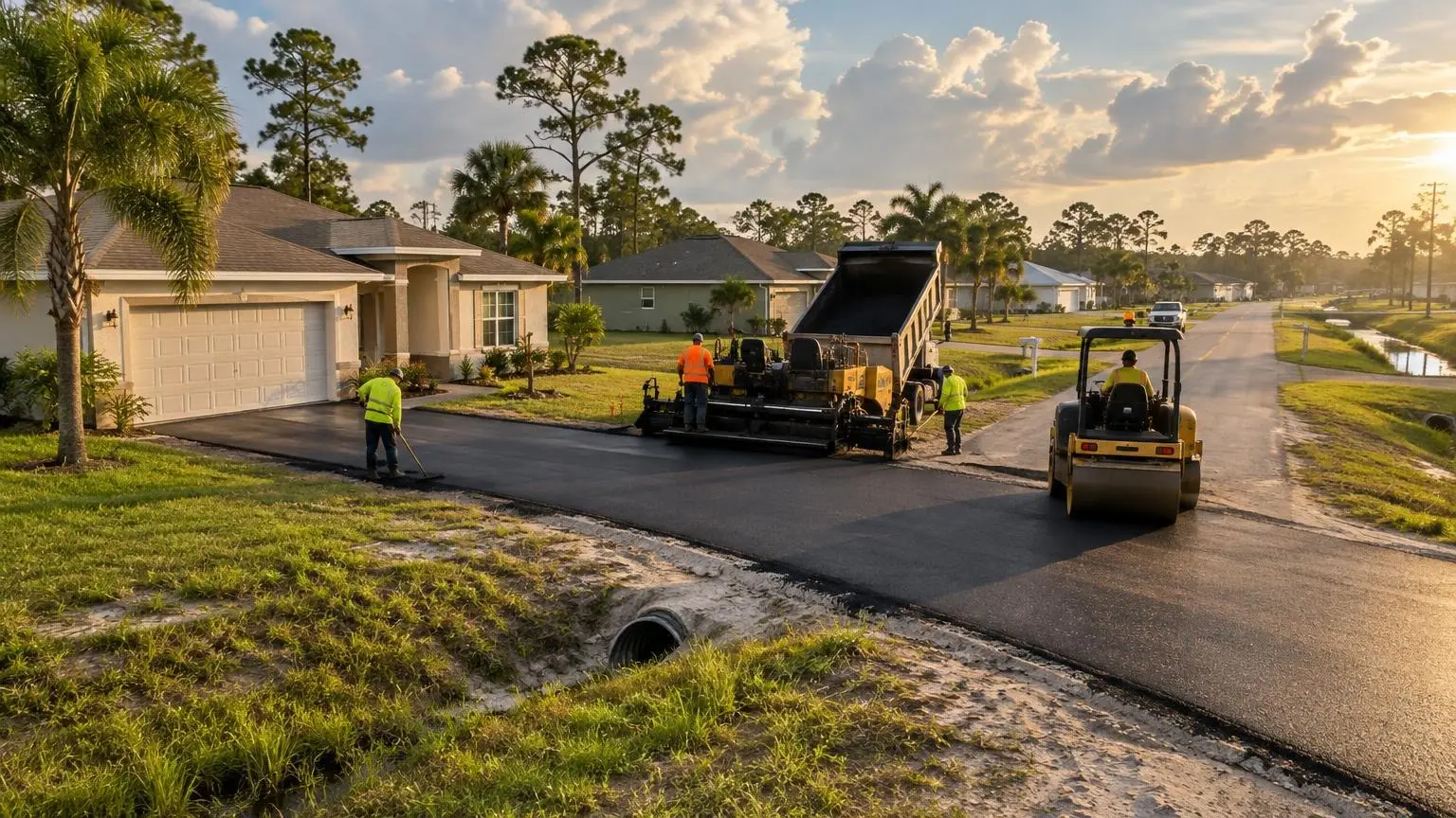 Asphalt Paving in Palm Bay, FL